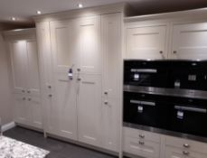 Contemporary multi-cupboard pull out larder / stor