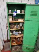 Steel cabinet and contents to include attachments,