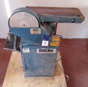 Clarke CS6-9 belt disc sander, 240V