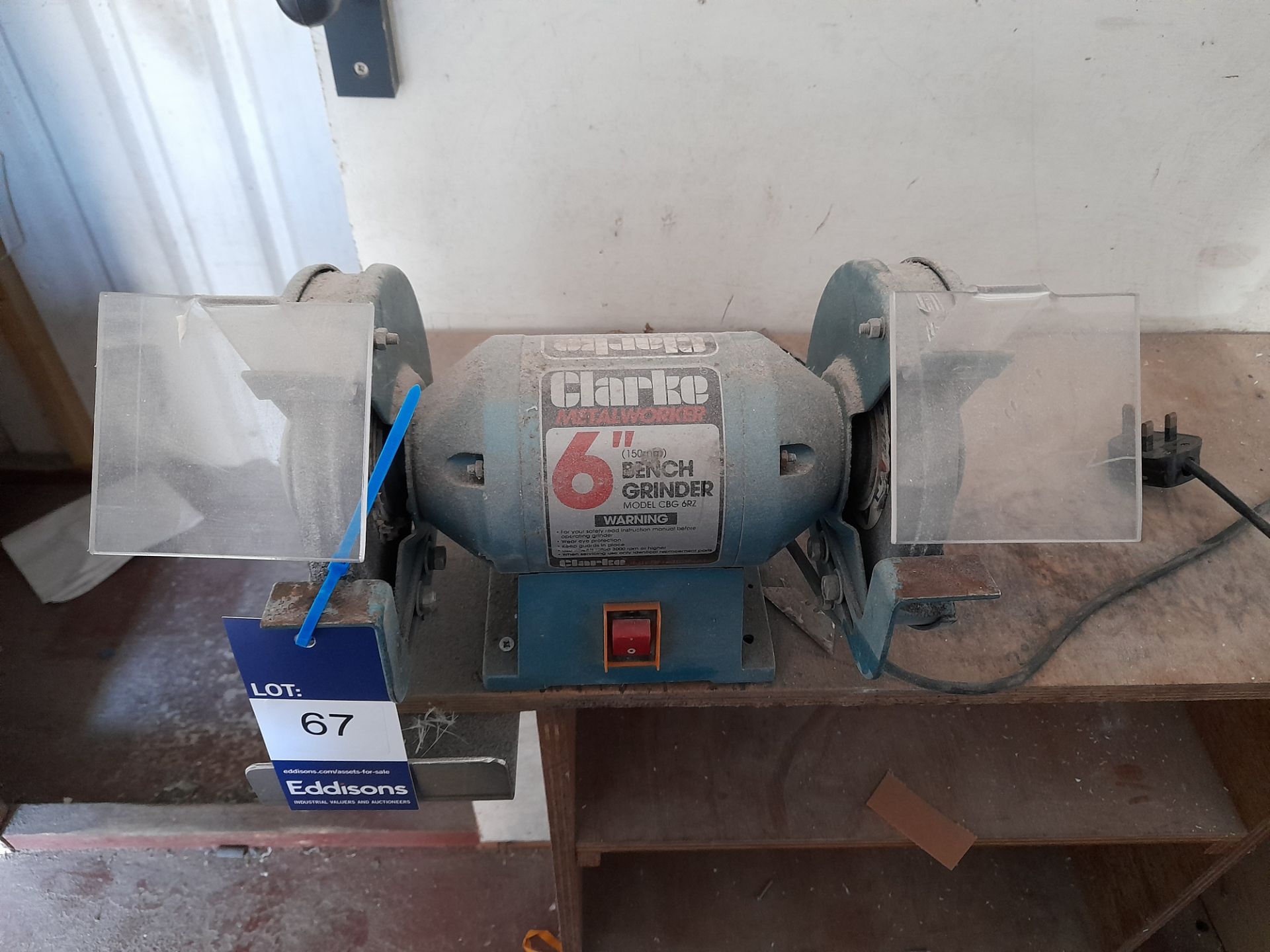 Clarke 6" bench grinder