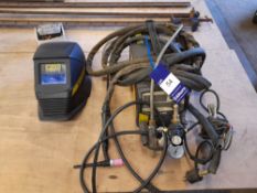 Esab Tig 1500i portable tig welder, with Esab Eye