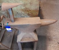 Cast Iron Anvil with stand, Approx. Total Dimensio