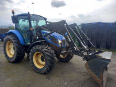 New Holland T4.95 4WD Tractor & Loader