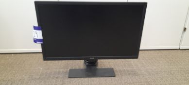 Benq 24" monitor, GL2480-T, S/N: ETW9L01791019