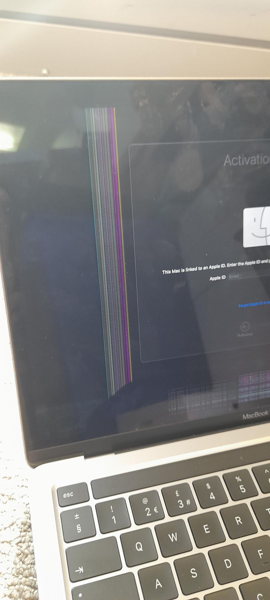 MacBook Pro 13", M1, A2338 EMC 3578, S/N: FVFGW2REQ05F – Defective display – In recovery mode - Image 3 of 6