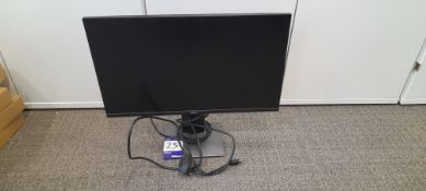 Dell 24” flat panel monitor, P2419H, S/N: CN-06YY30-TV100-898-1QZI-A02