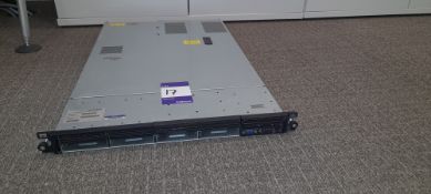 Hewlett Packard Rack Server, HPE DL360 Gen 6, S/N: GB89437HY4