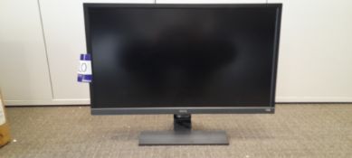 Benq 28" Monitor, EL2870-B, S/N: ETR5M01275CL0