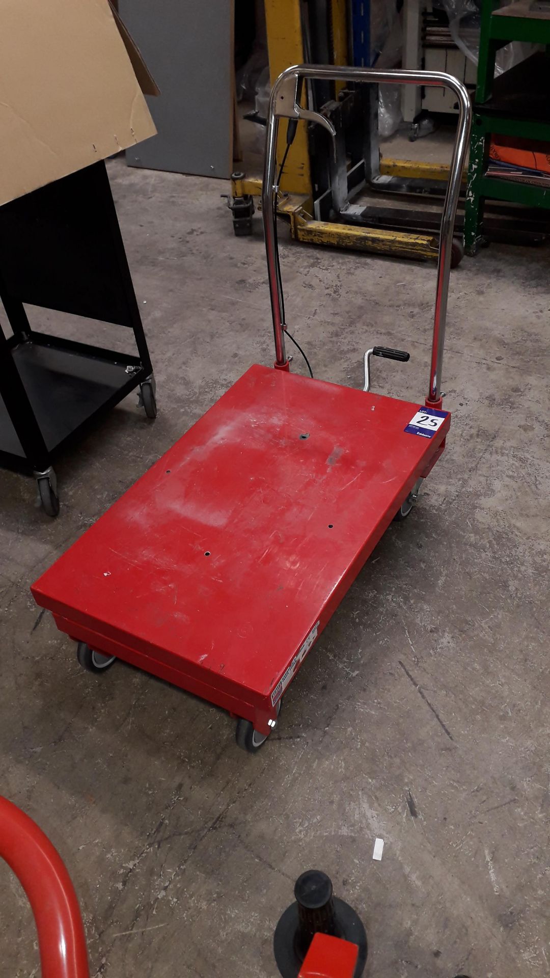 Sealey 300kg hydraulic platform trolley