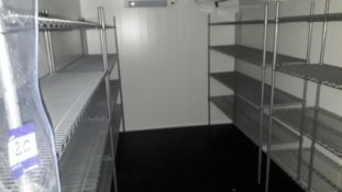 6 x Bays of coldroom shelving (5 x 1,800mm and 1 x 600mm)