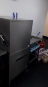 Hobart ECOMAX-602-12A stainless steel commercial dishwasher washer (2017) Serial number 865716405