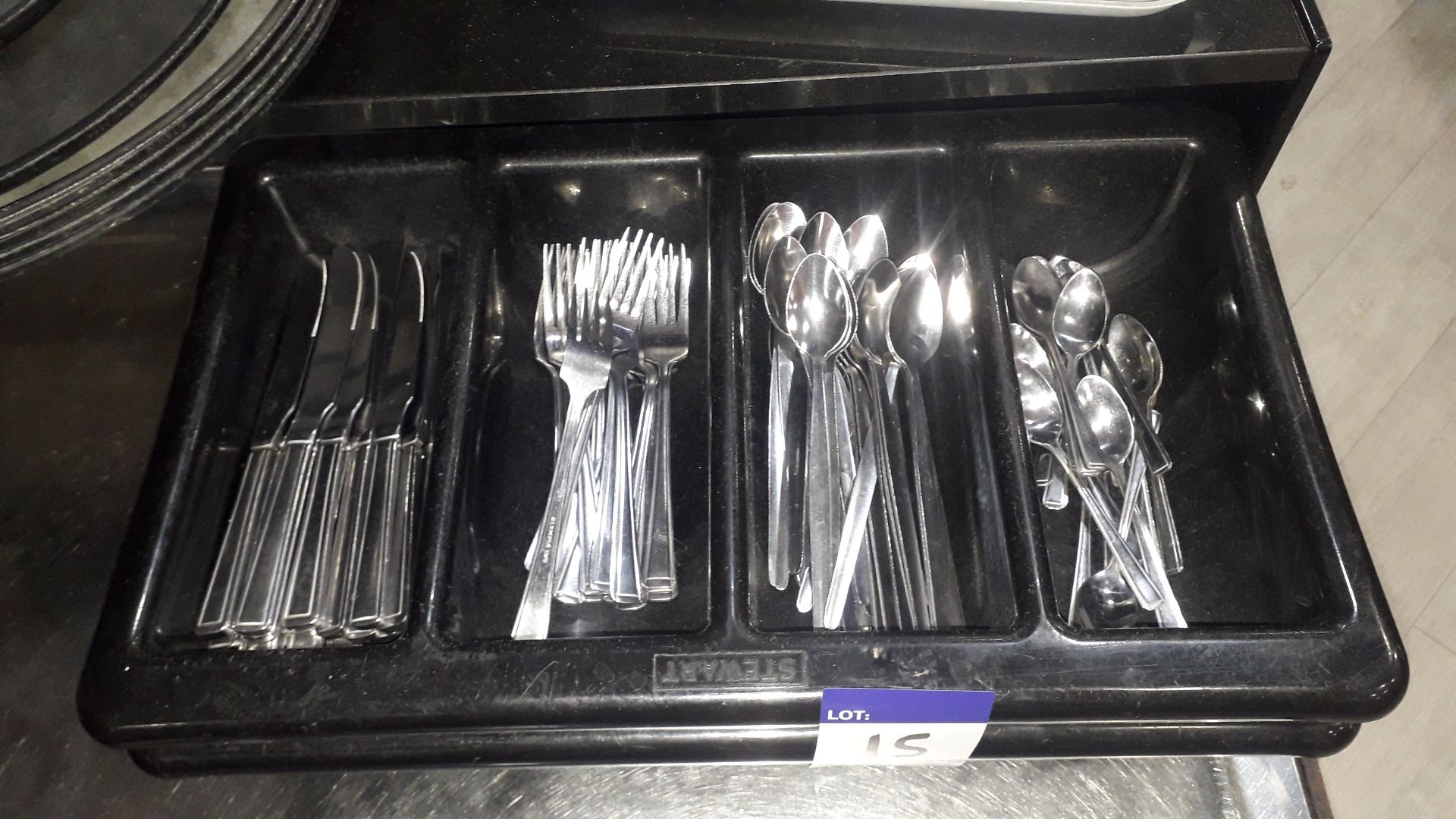 Quantity of stainless steel cutlery - Image 2 of 3