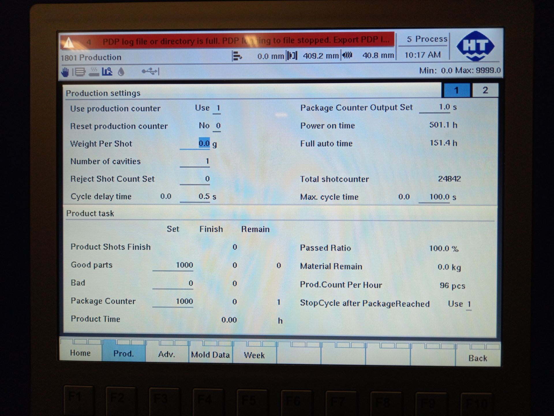 2020 Haitian MA1600 IIS 570 Eco Injection Moulding Machine - Image 2 of 10