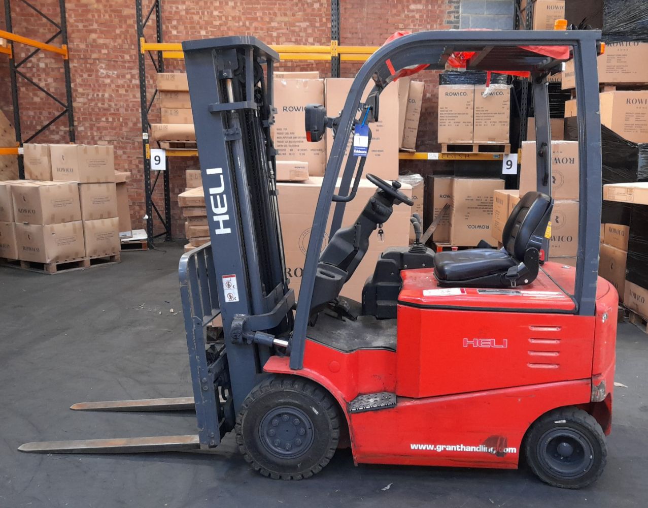 Assets of a Furniture Wholesaler including 2 Heli Forklift Trucks and Furniture Stock