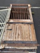 2x Vintage Stable Doors