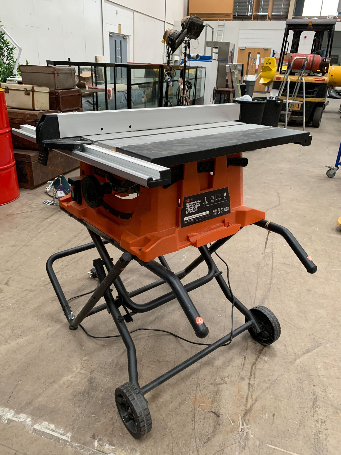 Evolution Power Tools R255PTS 25mm Portable Table Saw - Image 3 of 4