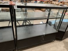 Mobile Glazed Shop Display Cabinet