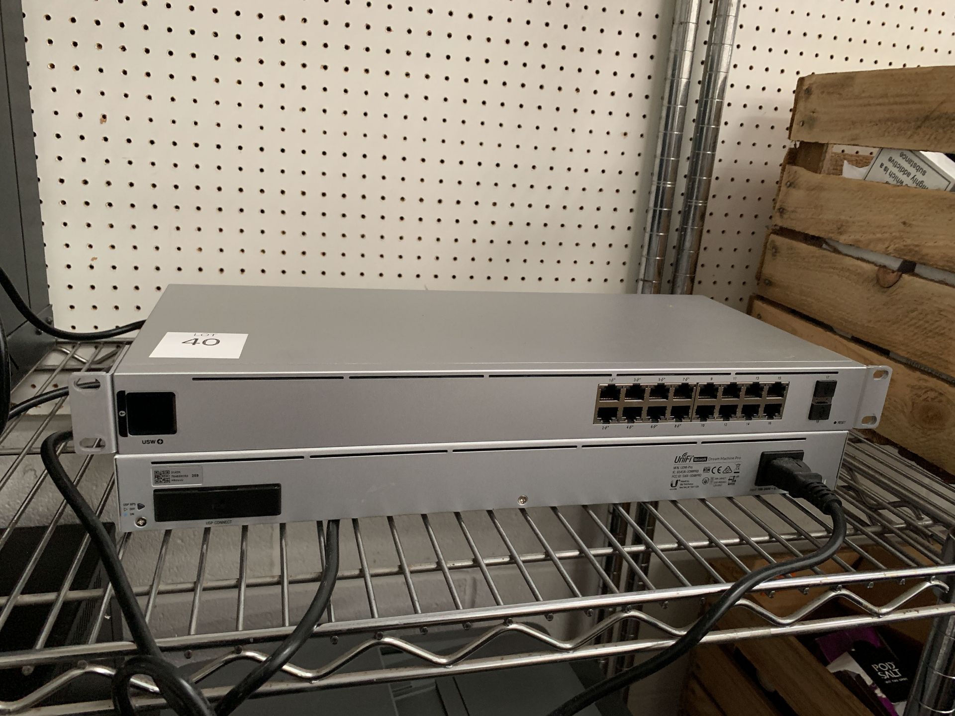 UniFi Network 16-port Switch with UniFi Network Dream Machine Pro