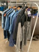 15x Vintage/pre-worn denim type/style shirts, various sizes, colours and gender