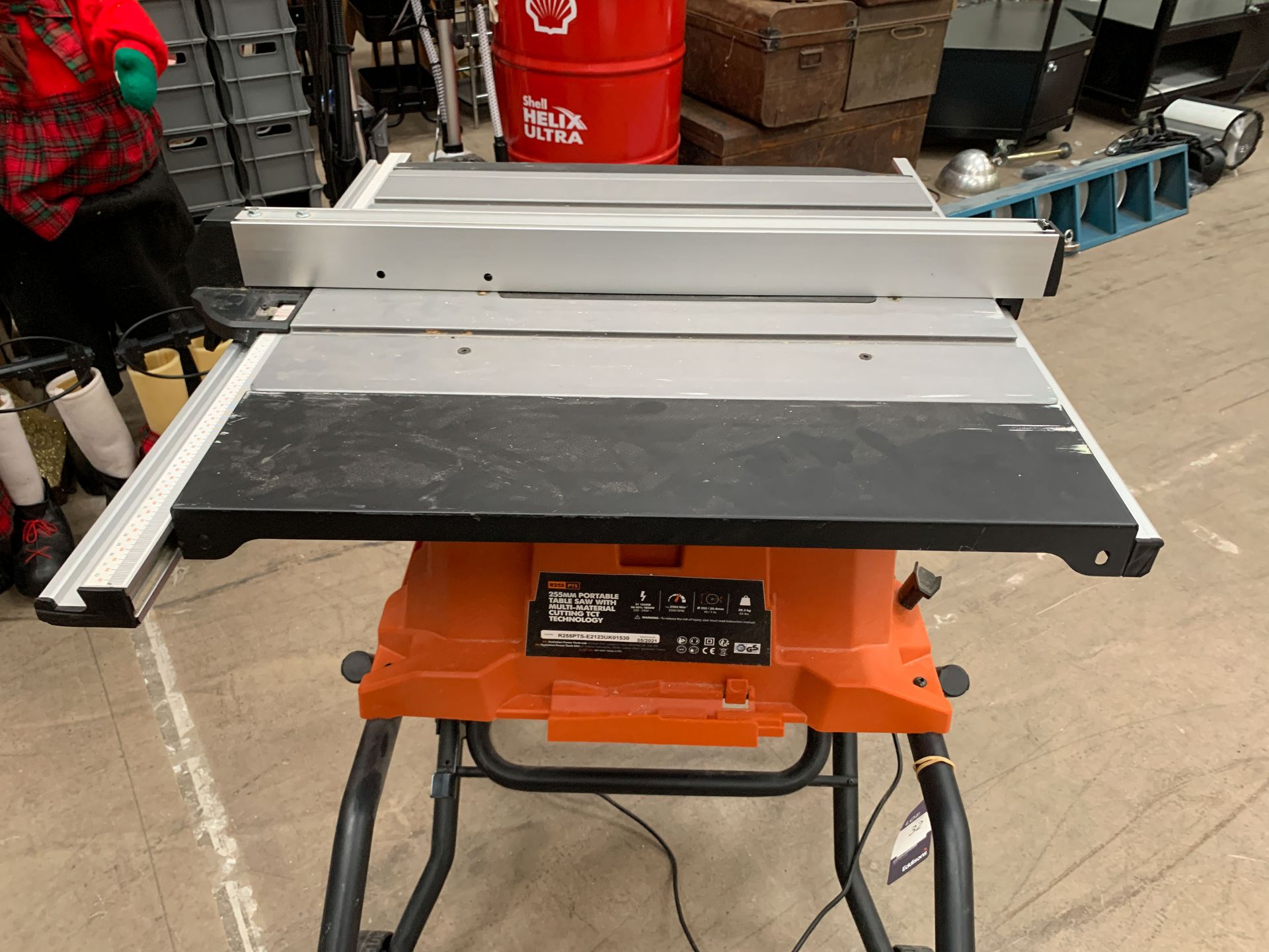Evolution Power Tools R255PTS 25mm Portable Table Saw - Image 4 of 4