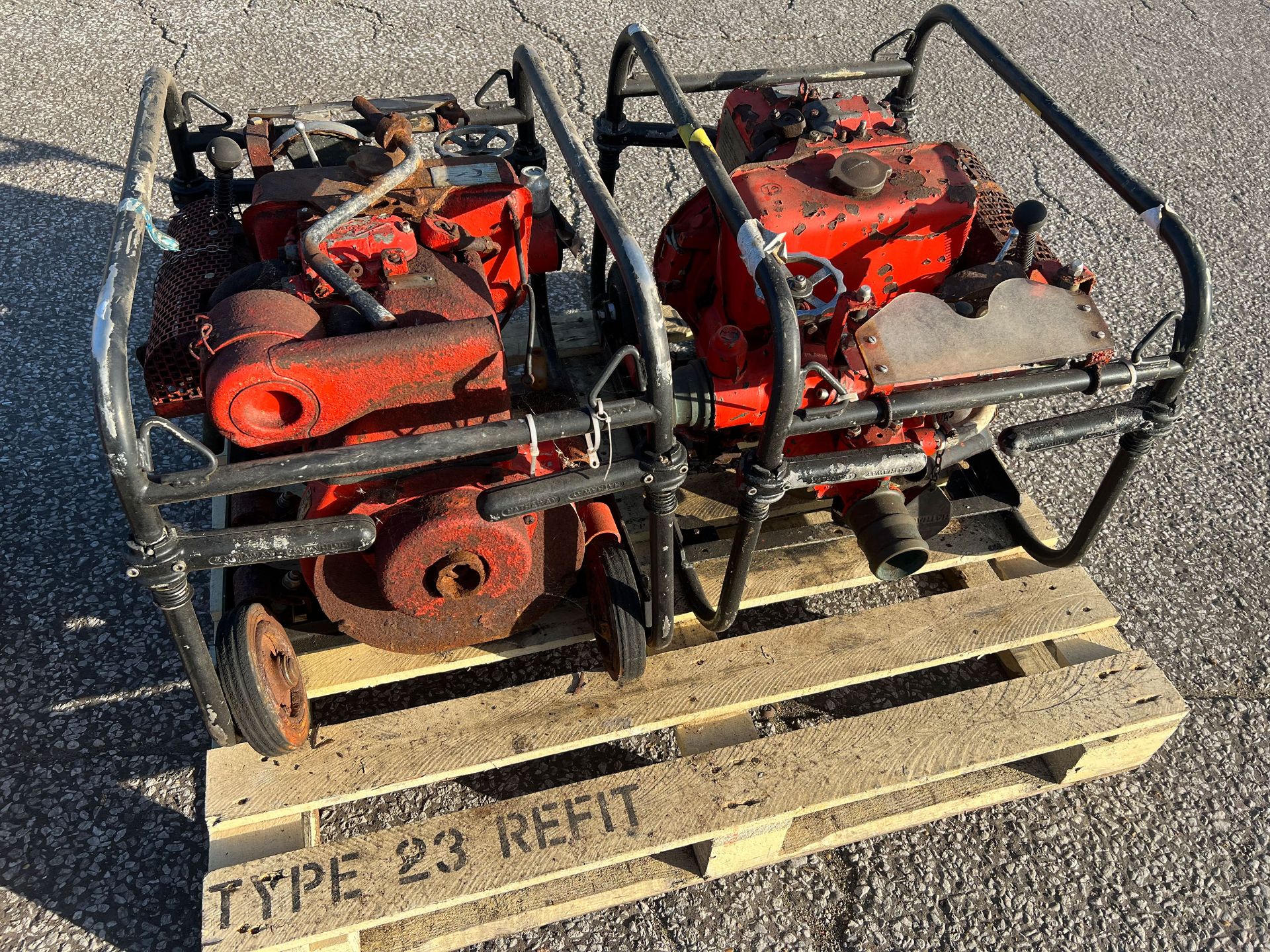 Waterpumps: Qty 6 Lister Ad1 Diesel water pumps Used. Job lot - Image 5 of 6