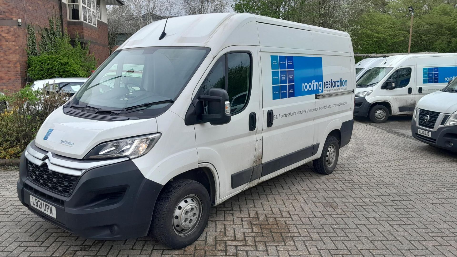 Citroen Relay SWB Van (Registration Number LB21 UPW) – 78.029 miles recorded. Good condition - Image 3 of 9