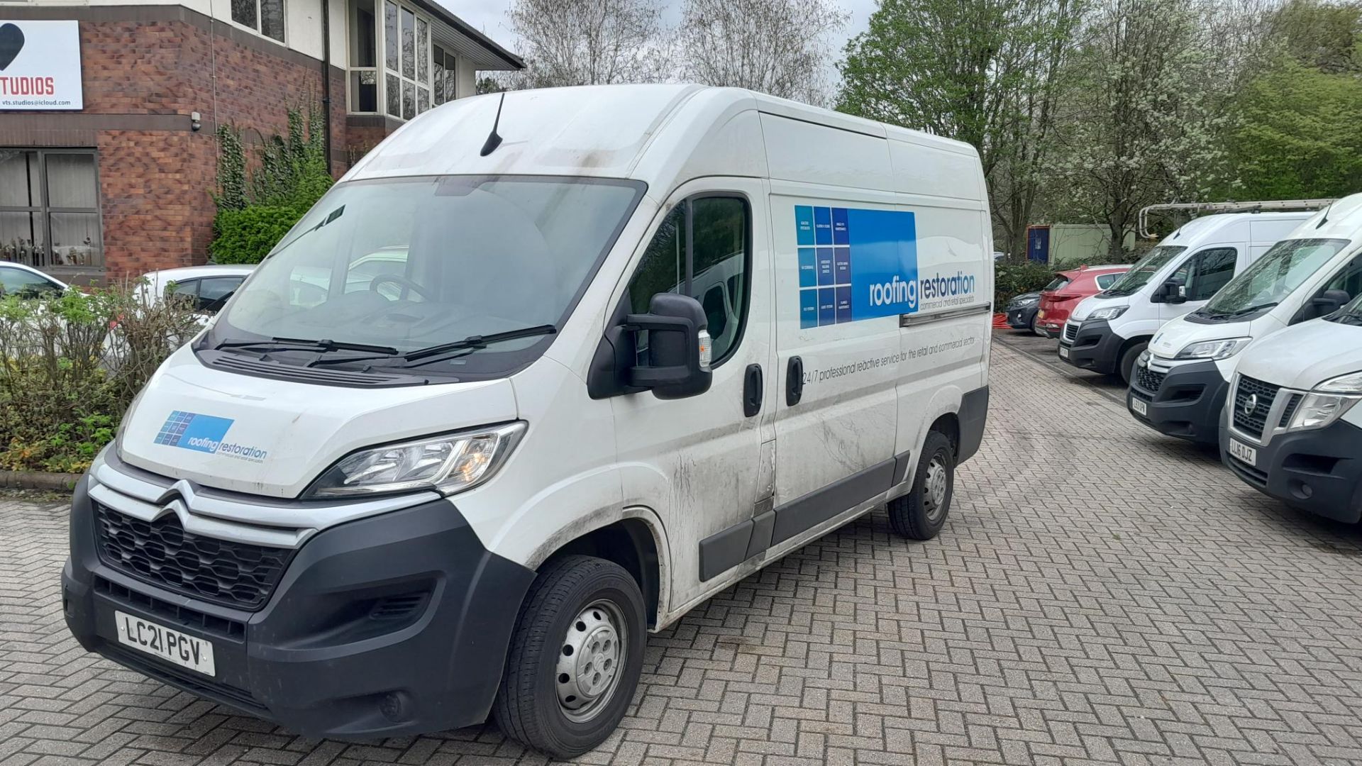 Citroen Relay SWB Van (Registration Number LC21 PGV) – 89759 miles recorded. Average Condition - Image 3 of 11