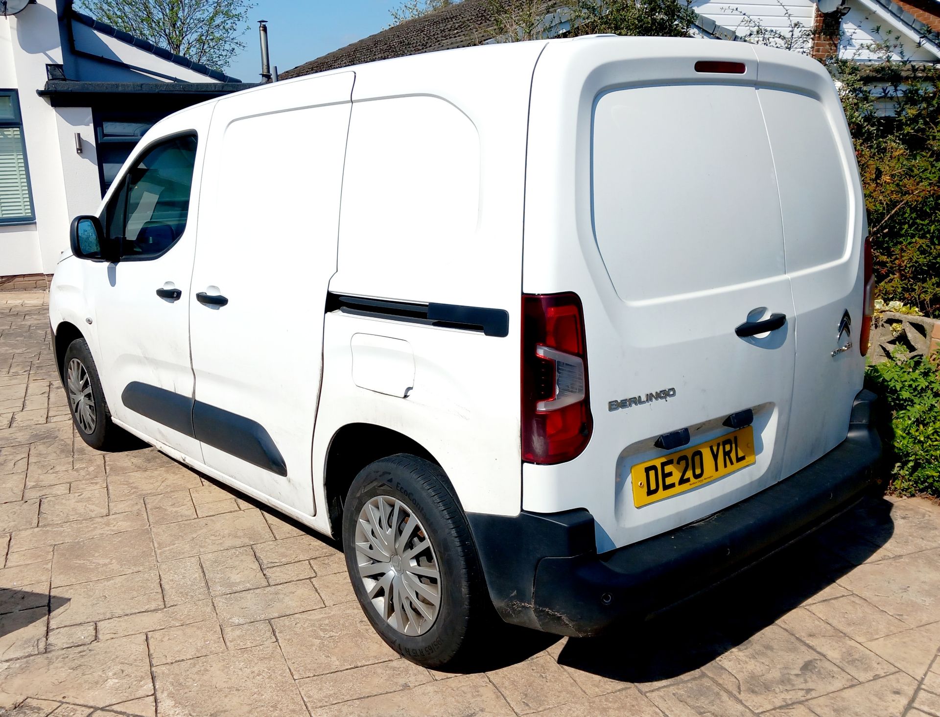 CITROEN BERLINGO M DIESEL 1.5 BlueHDi 650Kg Enterprise 75ps. Registration: DE20 YRL. Date First - Image 2 of 9