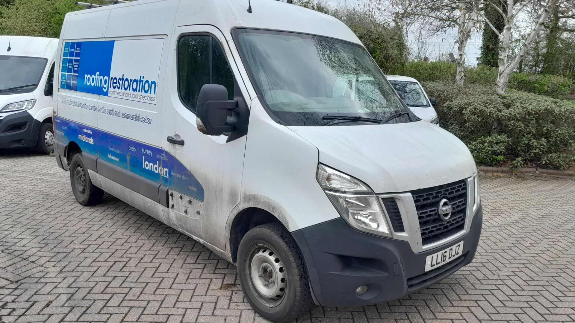 Nissan NV400 Van (Registration Number LL16 DJZ) – 250,094 miles. Runs but has check emissions light.