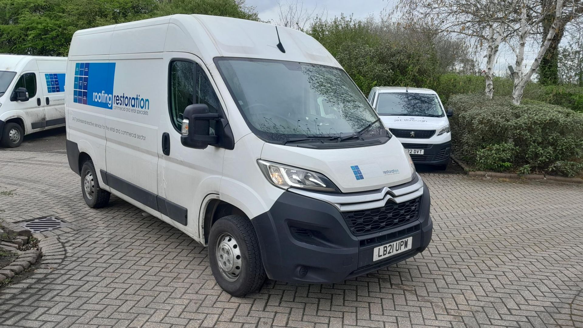 Citroen Relay SWB Van (Registration Number LB21 UPW) – 78.029 miles recorded. Good condition