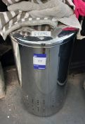 Chrome Towel Bin