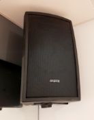 6x Apart Wall Mount Speakers. This auction contains a COMPOSITE LOT made up of Lots 1 to 50 inclusi