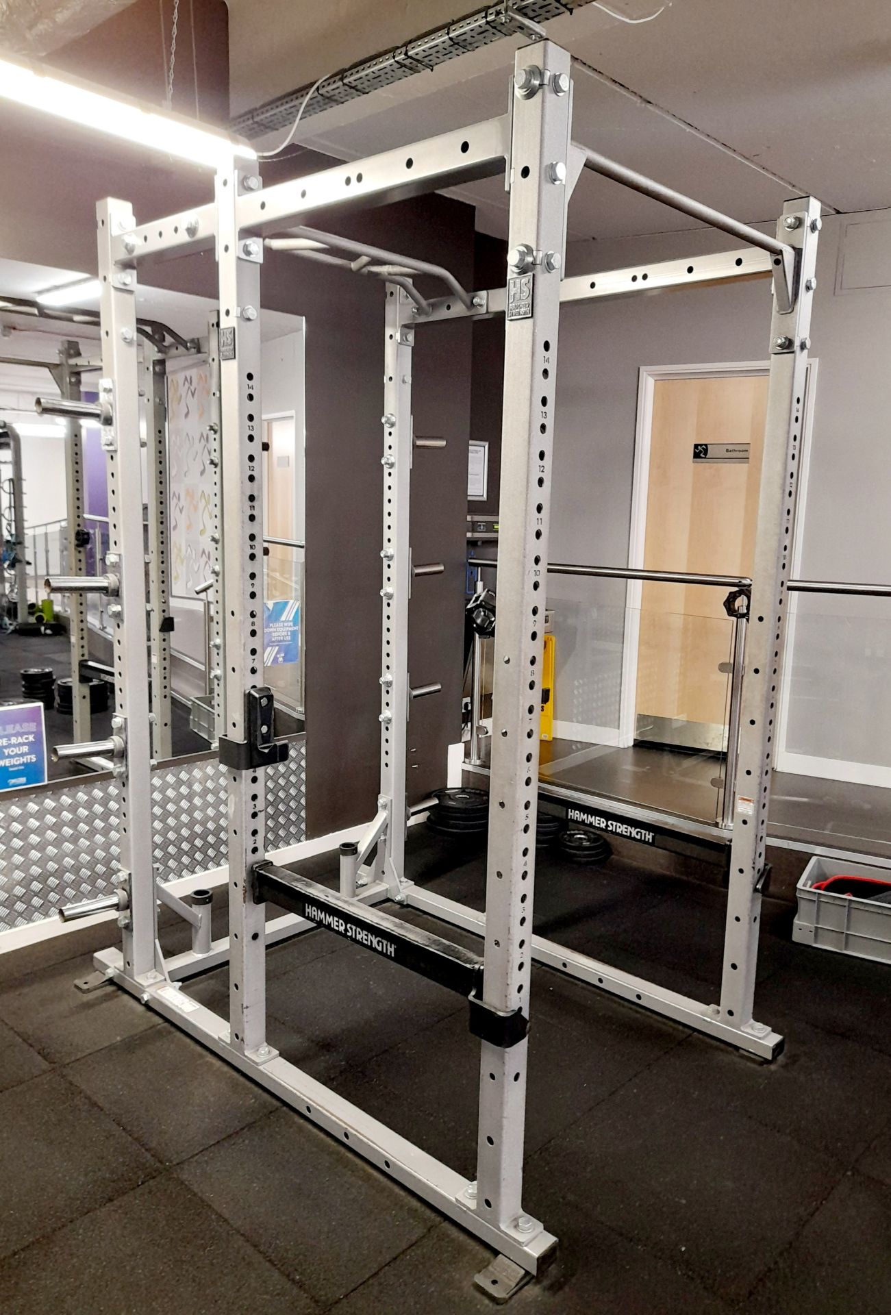 Hammer Strength Power Rack. This auction contains a COMPOSITE LOT made up of Lots 1 to 50 inclusive