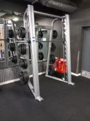 Life Fitness SSM AX10M Series Smith Rack (weight plates are not included). This auction contains a C