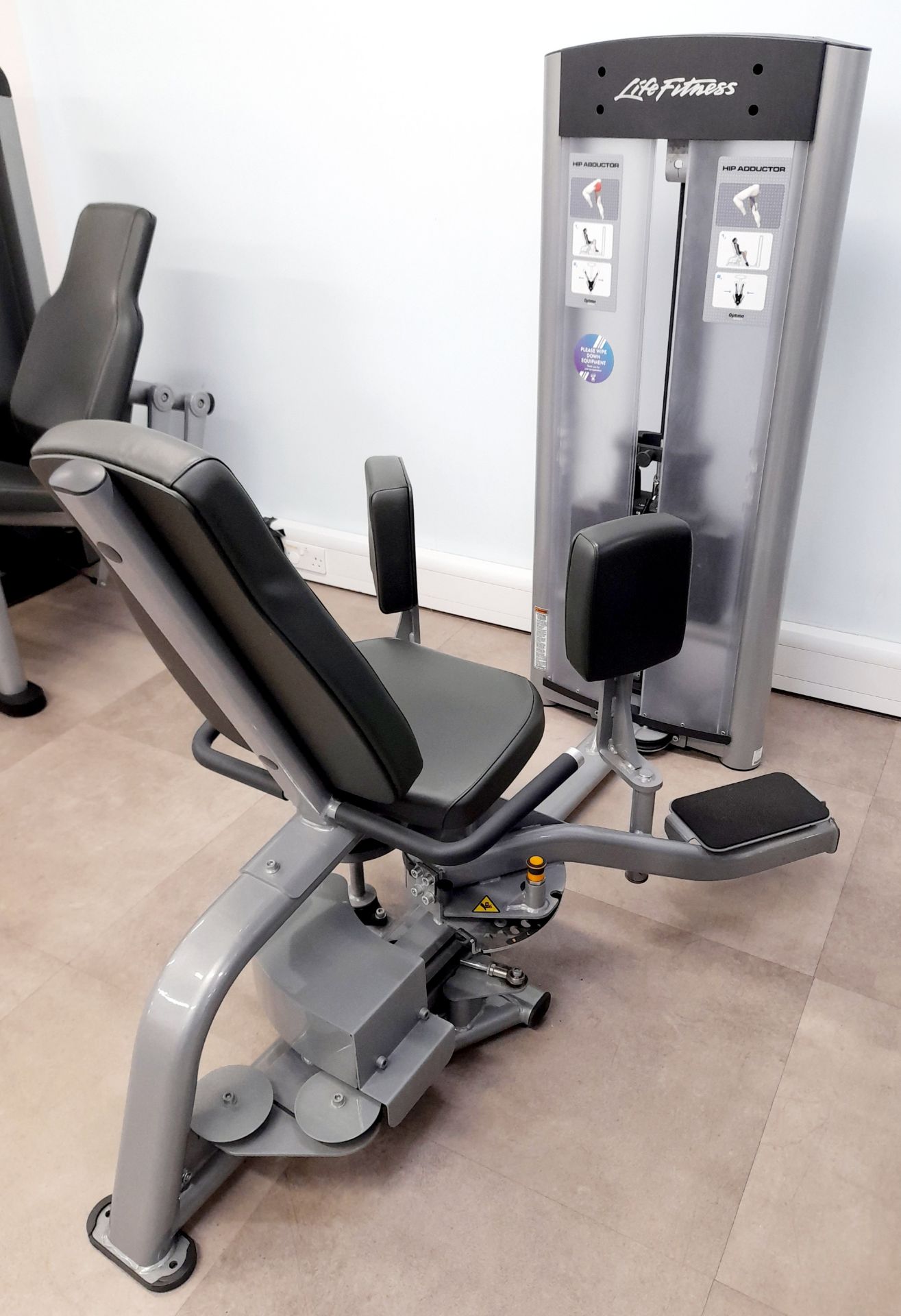Life Fitness HIP Abductor/Adductor. This auction contains a COMPOSITE LOT made up of Lots 1 to 50 in