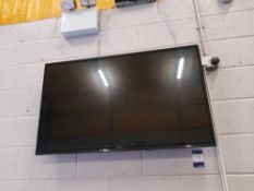 Panasonic wall mounted TV (Purchaser to remove) (Location – Prudhoe)