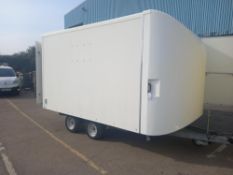 Lynton Twin Axle GRP Exhibition Trailor