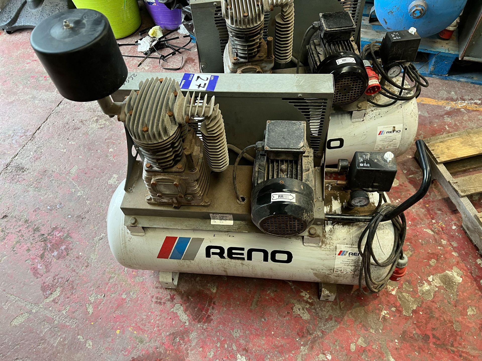 Reno 3 Phase Workshop Compressor - Image 2 of 4