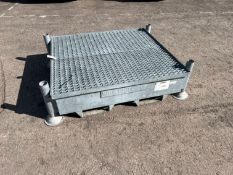 Galvanised Steel Bunded Spill Pallet