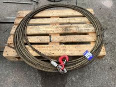 40 meter 3200kg Recovery cable with hook