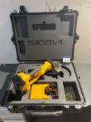 DeWalt Sigma DC415 36v Cordless Diamond Disc Cutter & Peli Case