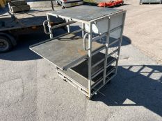 Workshop Trolley with pullout shelves