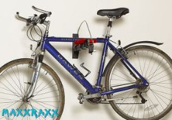 Maxxraxx Wall Mounted Bike Rack and Workstation for 2 Bikes