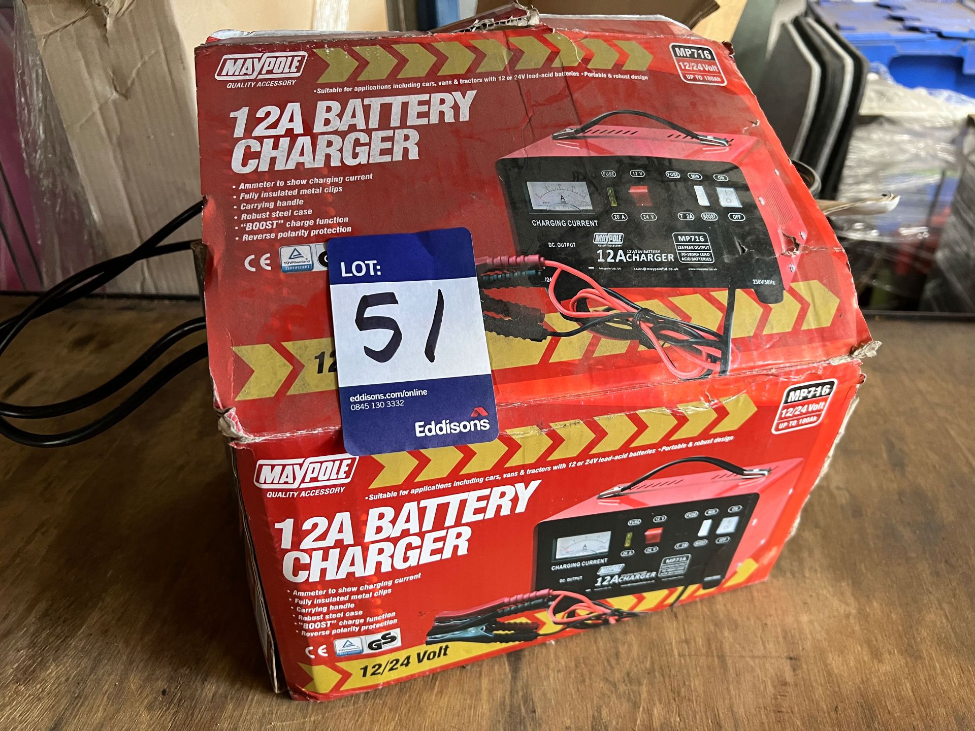 12v & 24v Battery Charger