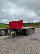 Abel Truckmate 213/SA Tri-Axle Drawbar Trailer (2008) Mercedes axles on disks, 57mm toe eye