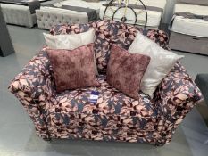 Floral 1.5 Seat Armchair and Cushions