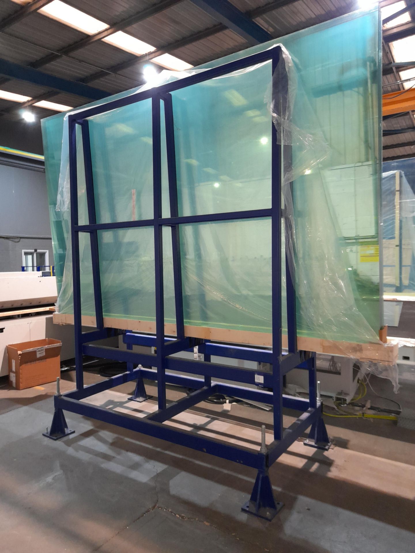 2 x Sheet Glass stock stillage (Contents Included) - Image 4 of 5