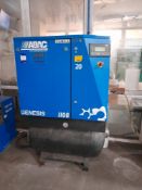 ABAC Genesis II receiver mounted air compressor, Serial number 2643780010, Year 2005, 26,780