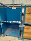 4 x Open fronted stackable stillages (920 x 600) (Contents Excluded)