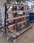 Double sided A frame stock trolley (App. 2300 x 1200)